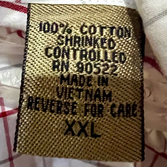 University of Georgia Mens Long Sleeve Button Up. - Picture 6 of 6